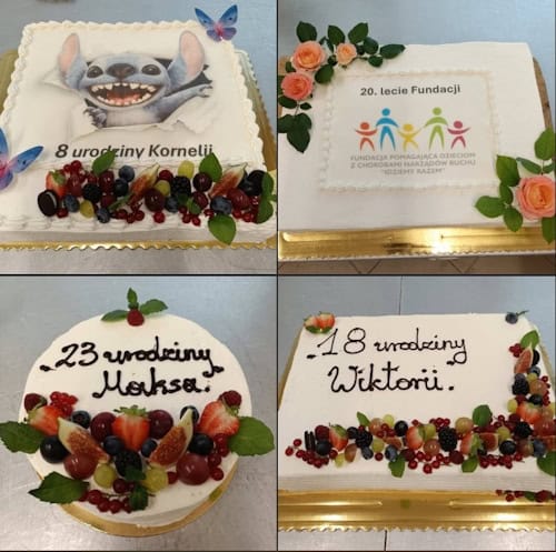 Tort urodzinowy - Cukiernia Rafał Ciszewski